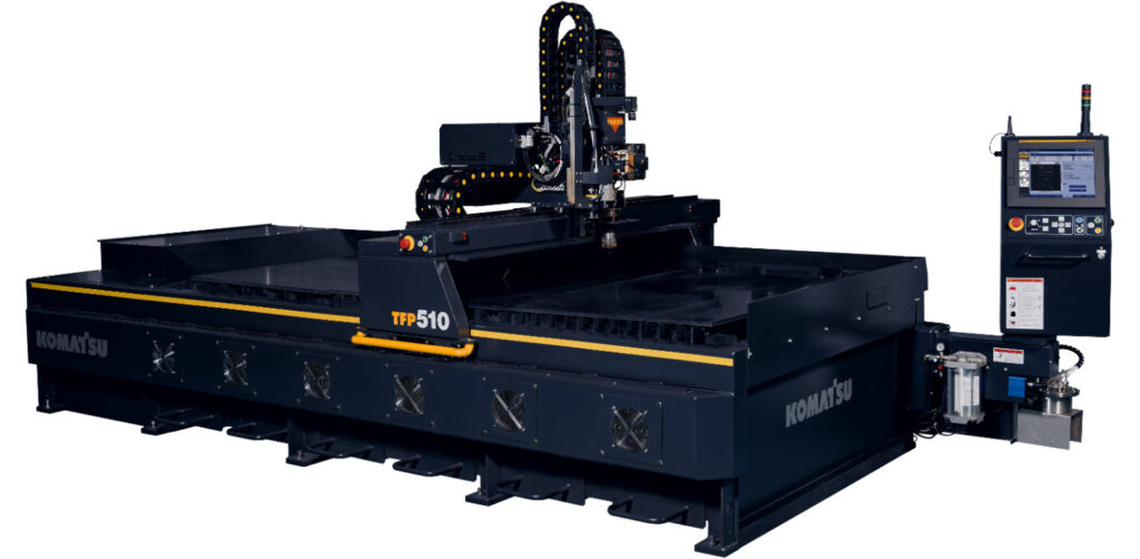 komatsu twister tfp 3 series plasma cutting tfp510